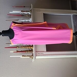 Basler Pink and Orange dress